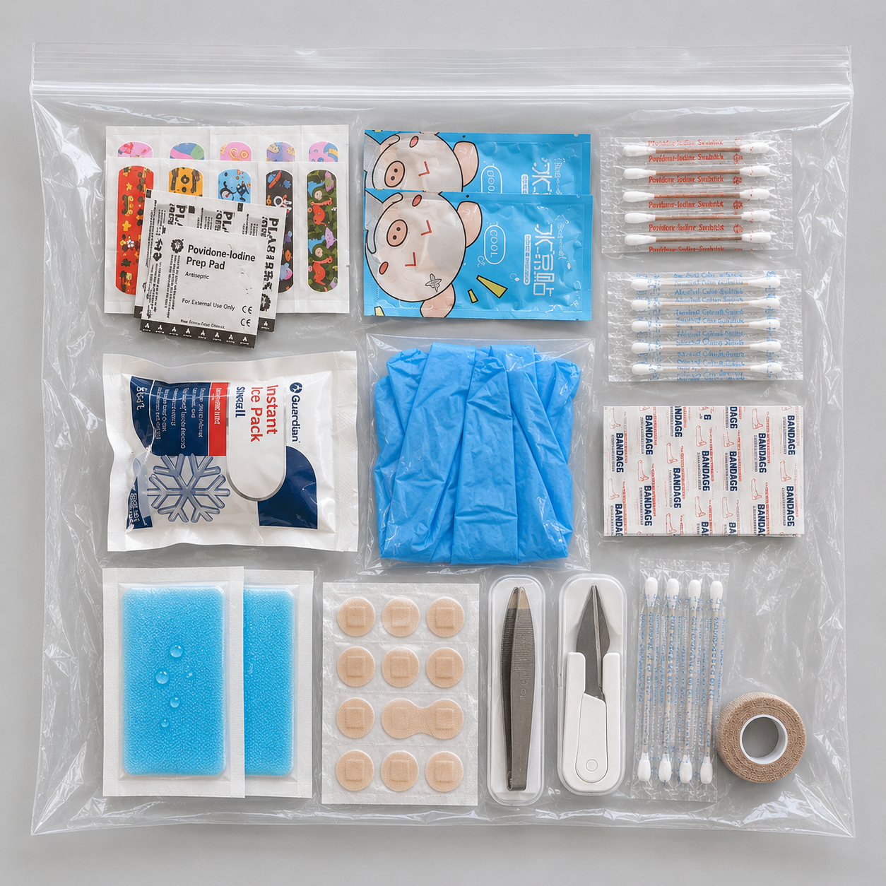First Aid Kit Full Refill Pack