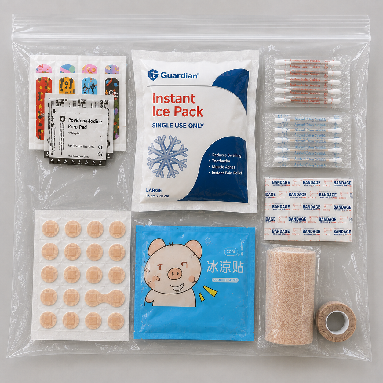 First Aid Kit Partial Refill Pack